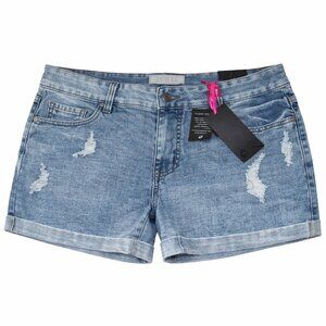 NWT JALATE JEANS Distressed Shorts Plus Size 18